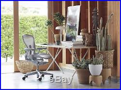 Herman Miller Aeron Chair, Size A, Mineral