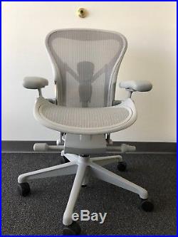 Herman Miller Aeron Chair Size A Mineral AUTHENTIC Office Designs Outlet