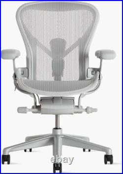 Herman Miller Aeron Chair Size A Mineral Open Box