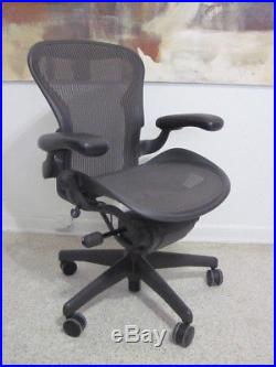 Herman Miller Aeron Chair Size A Small Height & Tilt Adjustable