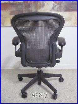 Herman Miller Aeron Chair Size A Small Height & Tilt Adjustable