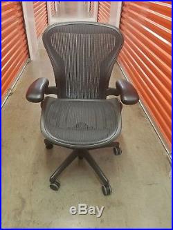 Herman Miller Aeron Chair Size A basic