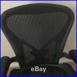 Herman Miller Aeron Chair Size B Adjustable Black