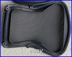 Herman Miller Aeron Chair Size B Back. Color black