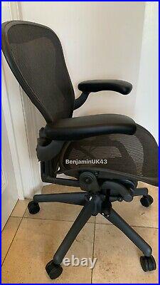 Herman Miller Aeron Chair Size B Excellent Condition Size B Fully Loaded
