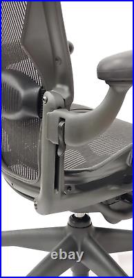 Herman Miller Aeron Chair Size B Full Function with Standard Lumbar Refurbished