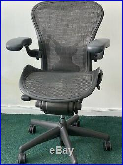 Herman Miller Aeron Chair Size B Full house with posture fit