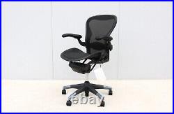 Herman Miller Aeron Chair Size B Fully Adjustable Brand New, Carbon Mesh Fabric