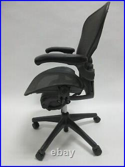 Herman Miller Aeron Chair Size B Fully Adjustable in Excellent Condition