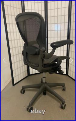 Herman Miller Aeron Chair Size B Fully Loaded Black