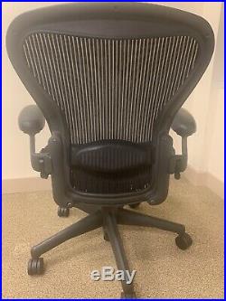 Herman Miller Aeron Chair Size B Fully Loaded With Lumbar
