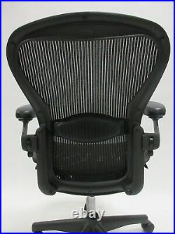 Herman Miller Aeron Chair Size B (Graphite Colorway)
