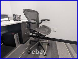 Herman Miller Aeron Chair Size B MINT Condition (Black) Office Local Pickup Only