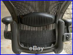 Herman Miller Aeron Chair Size B Medium Fully Adjustable & Lumbar Back Support