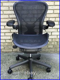 Herman Miller Aeron Chair Size B Posture Fit Fully Loaded Model