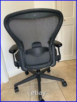 Herman Miller Aeron Chair Size B Remastered Graphite