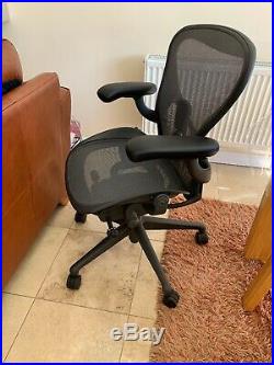 Herman Miller Aeron Chair Size B Remastered Model Desk Chair Office Chair