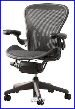 Herman Miller Aeron Chair Size B With Posturefit Open Box