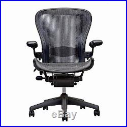 Herman Miller Aeron Chair Size B With Some Options Open Box