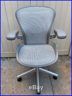 Herman Miller Aeron Chair Size B (Zinc Color)