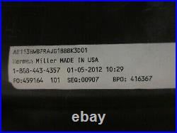 Herman Miller Aeron Chair Size B in Excellent Condition Manufactured in 2012