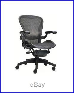 Herman Miller Aeron Chair, Size C, All Features, Plus Adjustable Lumbar Support