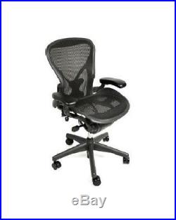 Herman Miller Aeron Chair Size C All Features Plus Adjustable Posturefit