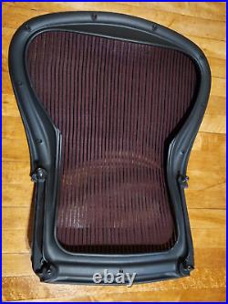Herman Miller Aeron Chair Size C Back Red