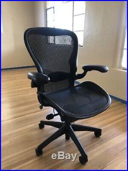 Herman Miller Aeron Chair Size C Fully Loaded With Lumbar