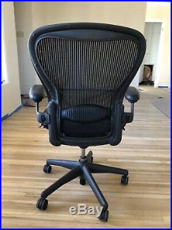 Herman Miller Aeron Chair Size C Fully Loaded With Lumbar