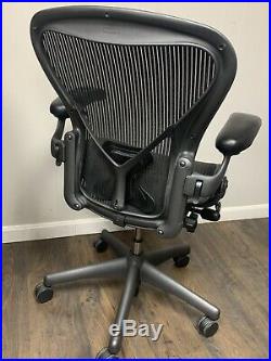 Herman Miller Aeron Chair Size C Posture Fit Wow Fully Loaded! Refurbished