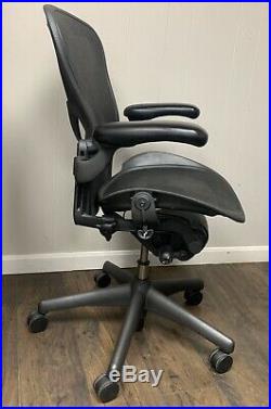 Herman Miller Aeron Chair Size C Posture Fit Wow Fully Loaded! Refurbished