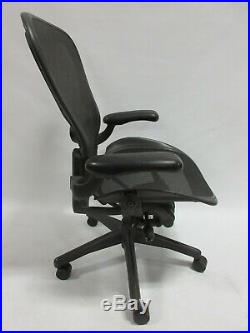 Herman Miller Aeron Chair Size C with Fixed Arms