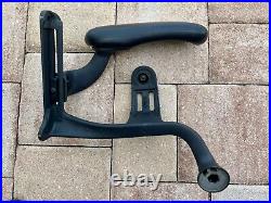 Herman Miller Aeron Chair Swing Arm Yoke with Armrest & Pad, Left & Right Pair