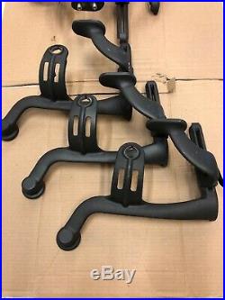 Herman Miller Aeron Chair Yoke Arms with Lever Adjust 3 Pairs Aeron Parts