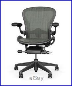 Herman Miller Aeron Chair remastered graphite color size B and C available