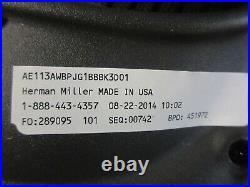 Herman Miller Aeron Chairs Size B Fully Adjustable Posture-Fit