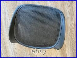 Herman Miller Aeron Classic Carbon Seat Pan Replacement Size B Medium Black Herman Miller Aeron Classic Carbon Seat Pan Replacement Size B Medium Black