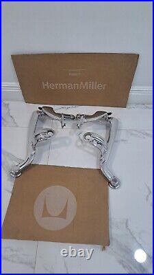 Herman Miller Aeron Classic Chrome Arm Yoke Set