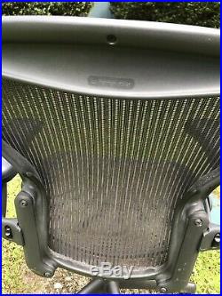 Herman Miller Aeron Classic Design Office Chair with labels 1997