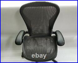 Herman Miller Aeron Classic Graphite Ergonomic Lumbar Office Chair Size B PARTS