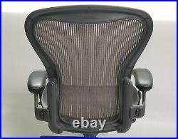 Herman Miller Aeron Classic Graphite Ergonomic Lumbar Office Chair Size B PARTS