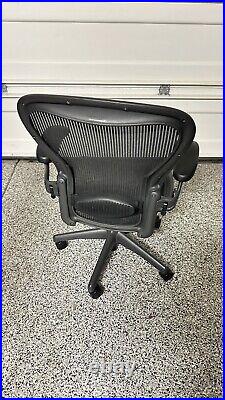 Herman Miller Aeron Classic Office Chair Black Size C (Fully Loaded Version)