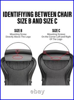 Herman Miller Aeron Classic Replacement Back Rest Size C 3D01 Brand New Herman Miller Aeron Classic Replacement Back Rest Size C 3D01 Brand New