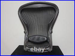 Herman Miller Aeron Classic Seat Back Size B Graphite? With Black Mesh & Lumbar