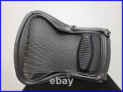 Herman Miller Aeron Classic Seat Back Size B Graphite? With Black Mesh & Lumbar