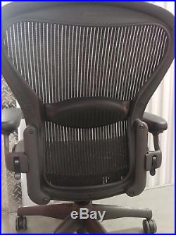 Herman Miller Aeron Desk Chair Medium Size B fully adj with lumbar
