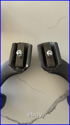 Herman Miller Aeron Desk Office Chair Part Pair Armrest, Left & Right (fixed)