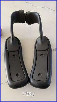 Herman Miller Aeron Desk Office Chair Part Pair Armrest, Left & Right (fixed) Herman Miller Aeron Desk Office Chair Part Pair Armrest, Left & Right (fixed)