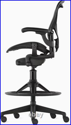 Herman Miller Aeron Drafting Chair Remastered Fully Loaded 9.5 Size B